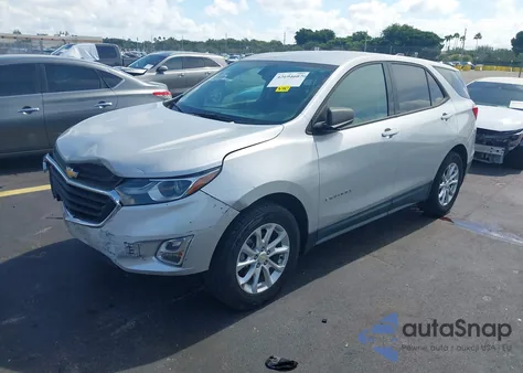 2019 Chevrolet Equinox Ls из США, поврежденный, VIN 2GNAXHEV5K6265114